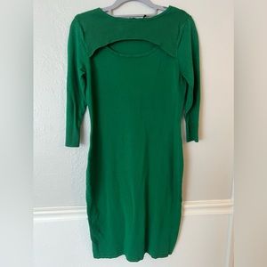 3/$18 NY&Co Green Sweater Dress🍀
